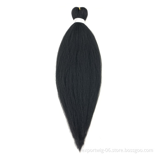 Wholesale Pre Stretched Braiding Hair 26 inch Ez Braid Synthetic Hair Extension Braiding Crochet Hair